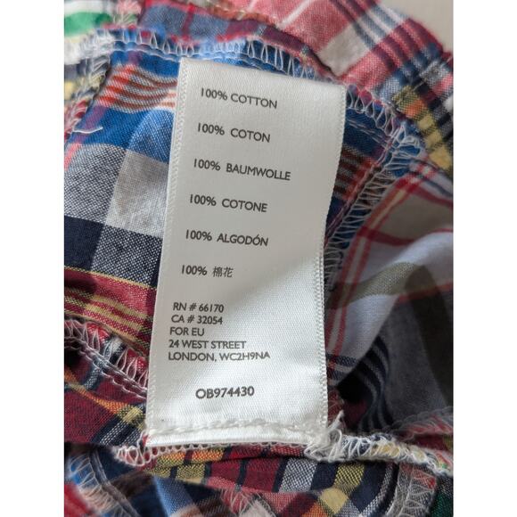 NWT Urban Outfitters Madras Plaid Skirt Womens Medium Patchwork Cottage Festival - Picture 7 of 9